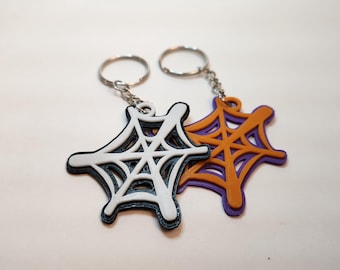 Spider Web Keychain Hanger