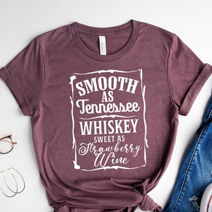 Country Shirt, Tennessee Whiskey Shirt, Country Thunder Music Shirt, Rodeo Shirt, Women&#39;s Graphic Tee, Western Shirt, Day Drinking Shirt