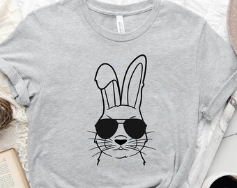 Easter Bunny Sunglasses Shirt, Kids Easter Shirt, Easter Shirt, Bunny Shirt, Easter Bunny Shirt, Bunny Easter Shirt, Kids Bunny Shirt