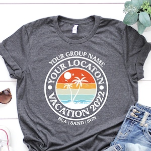 Custom Summer Shirt, Custom Family Vacation Shirts, Family Vacation Shirts, Custom Shirt, Personalized Family Shirt, Custom Vacation Shirts