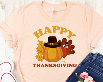 Happy Thanksgiving Shirt, Thanksgiving Family Shirt, Thanksgiving Shirt, Cute Thanksgiving Shirt, Thankful Shirt, 2025 Thanksgiving Shirt