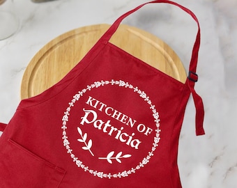 Customizable Apron With Pockets, Custom Apron, Custom Mens Apron, Personalized Womens Apron, Gift for Him, Personalized Gift, Gift for Her