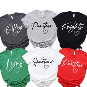 Custom School Mascot Shirt: Team Spirit Tee