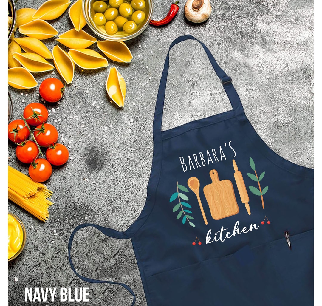 Personalized Apron, Custom Kitchen Apron, Kitchen Apron, Customized