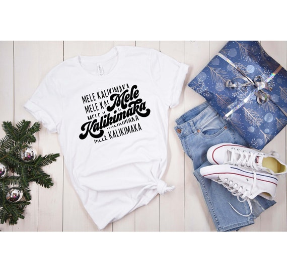 Mele Kalikimaka Shirt: Hawaiian Christmas T-Shirt
