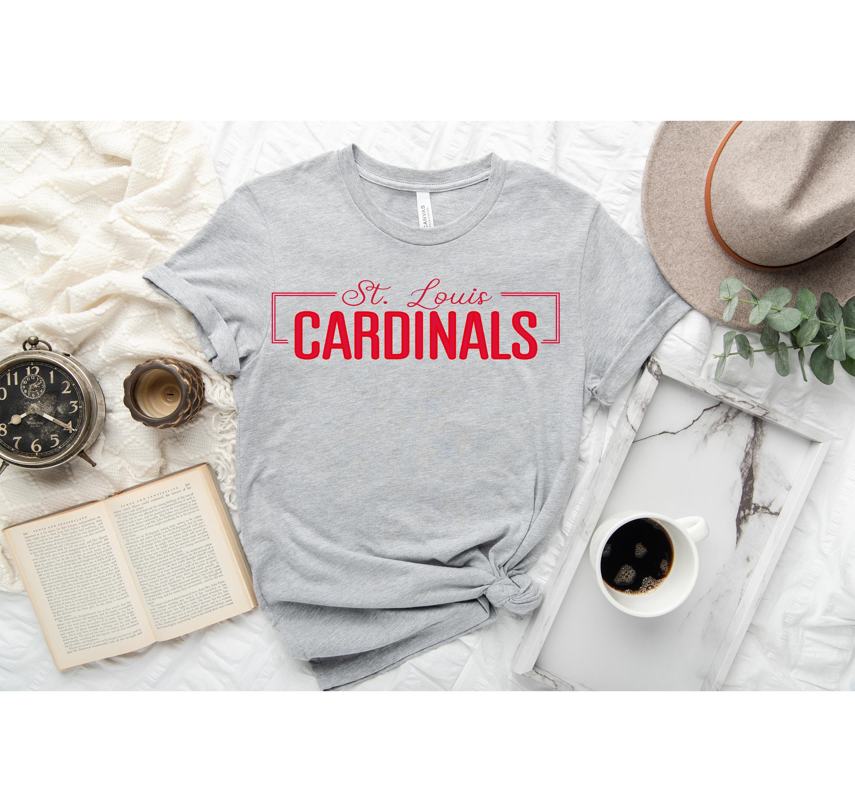 Torn V2 St. Louis Cardinals V-Neck Womens T-Shirt - TeeHex