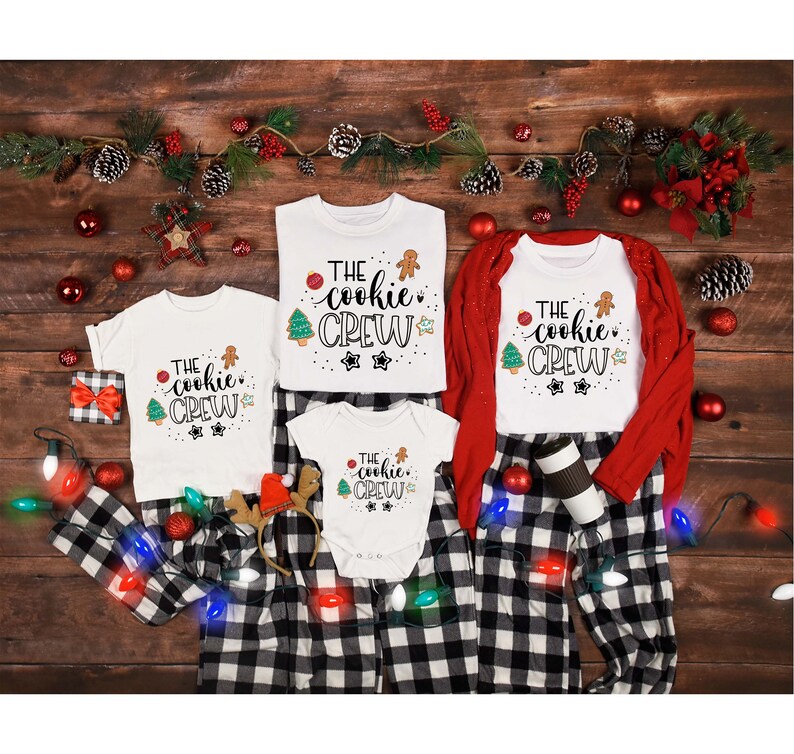 The Cookie Crew Shirt Christmas Shirt Cookie Lover Cookie - Etsy