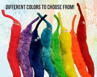 Worm on a String Earrings