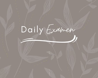 Daily Examen Printable Prayer Catholic Journal Guide for Daily Examen ...