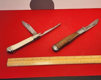lot of 2 vintage Pocket Knives