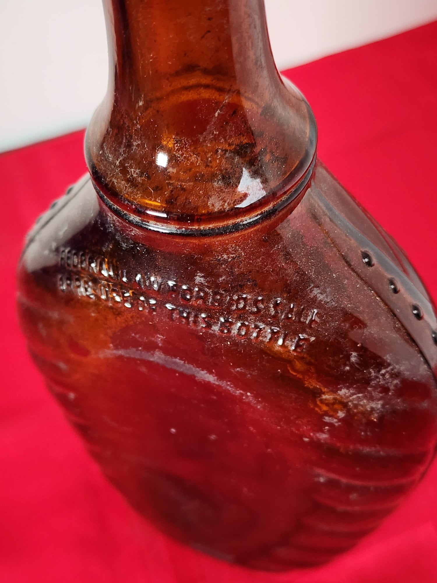 Vintage Whisky Bottle - Etsy