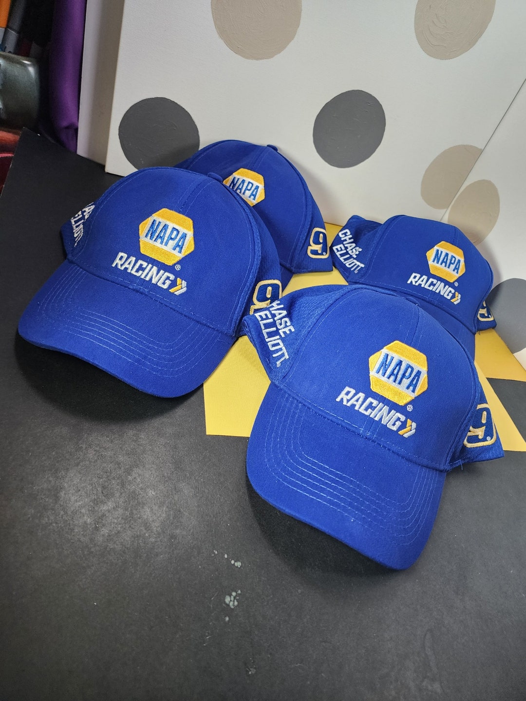 Lot of 4 Racing Hats - Chase Elliot - Etsy