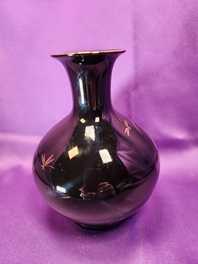 Vintage Toyo Japanese Vase Etsy