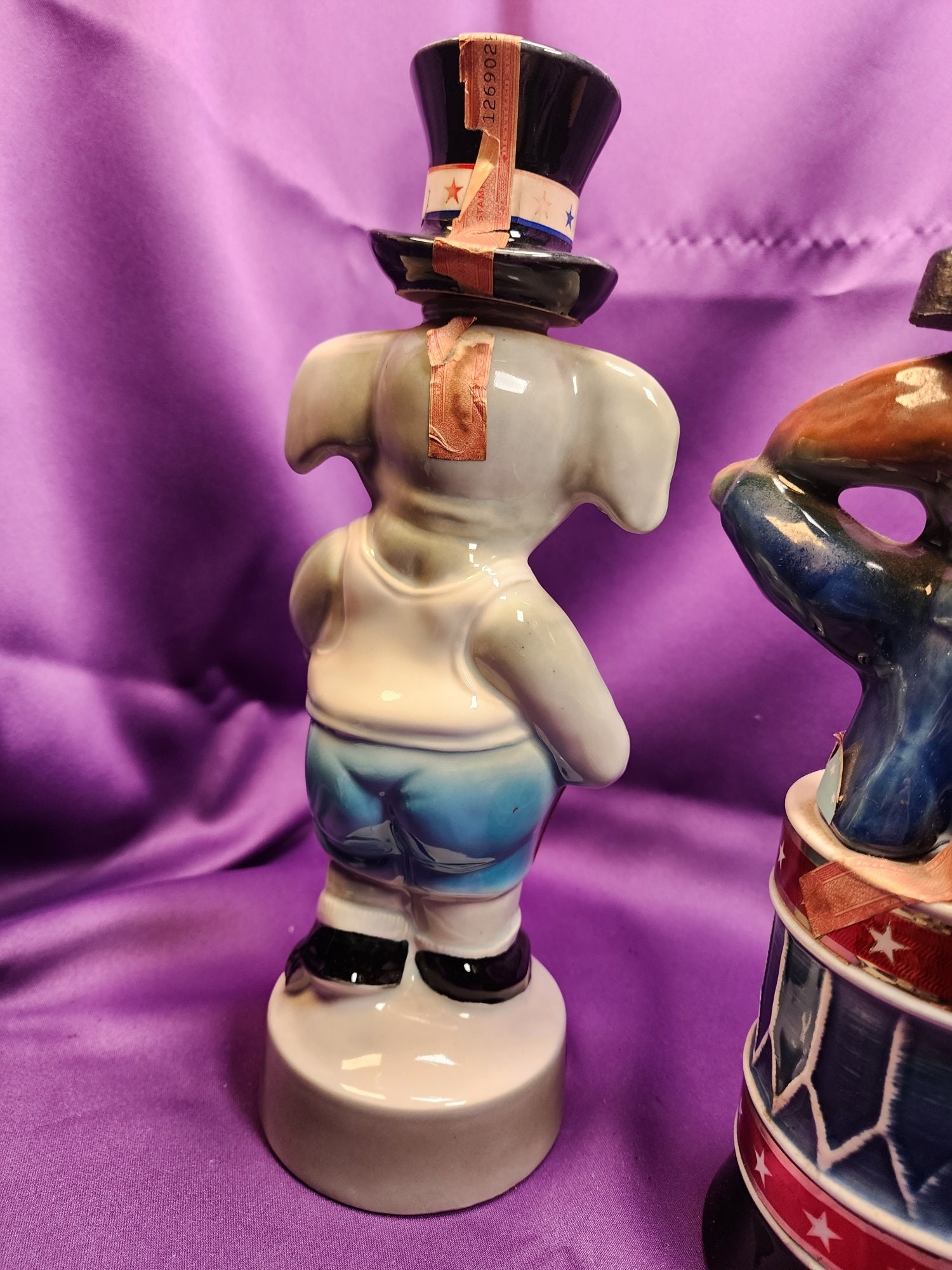 Lot of 60s Jim Beam Political Decanters - Etsy