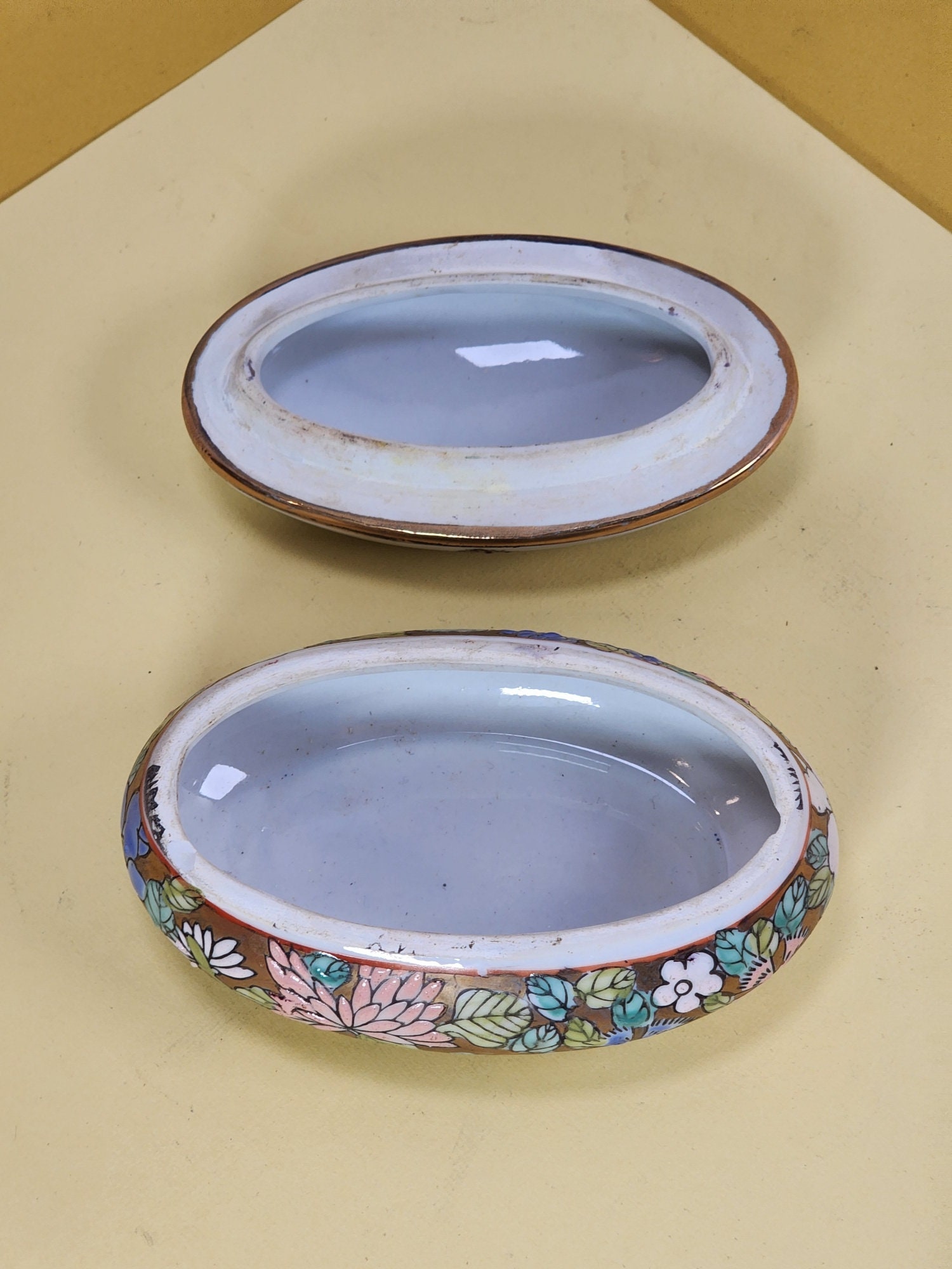 Vintage Chinese Trinket Box - Etsy