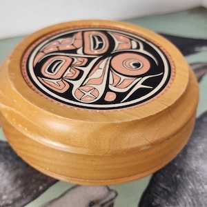 Vintage NW Tribal Wooden Box