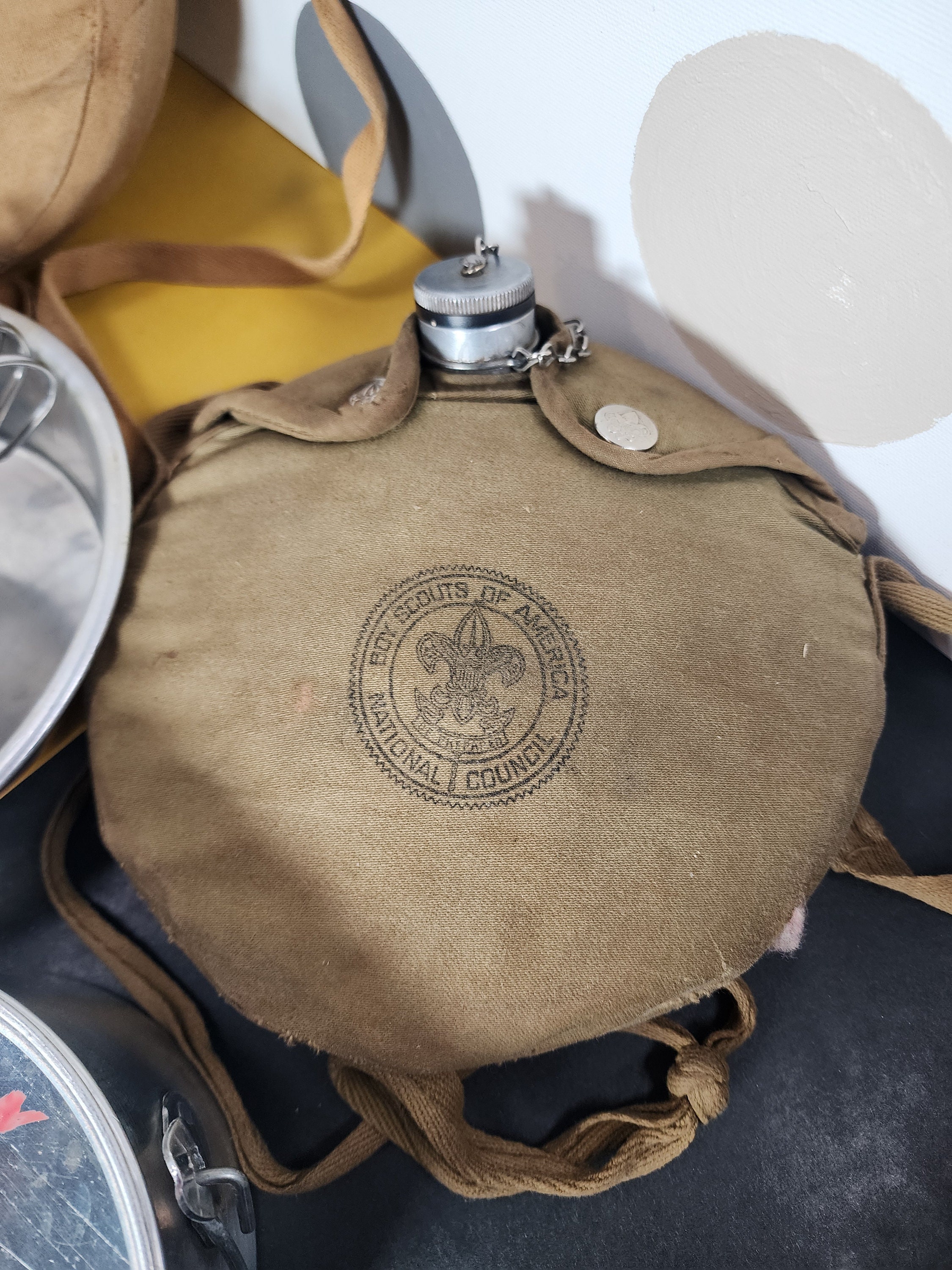 Lot of Vintage Boy Scout Camping Gear Etsy