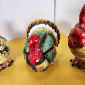 Vintage Thanksgiving Salt and Pepper Shakers