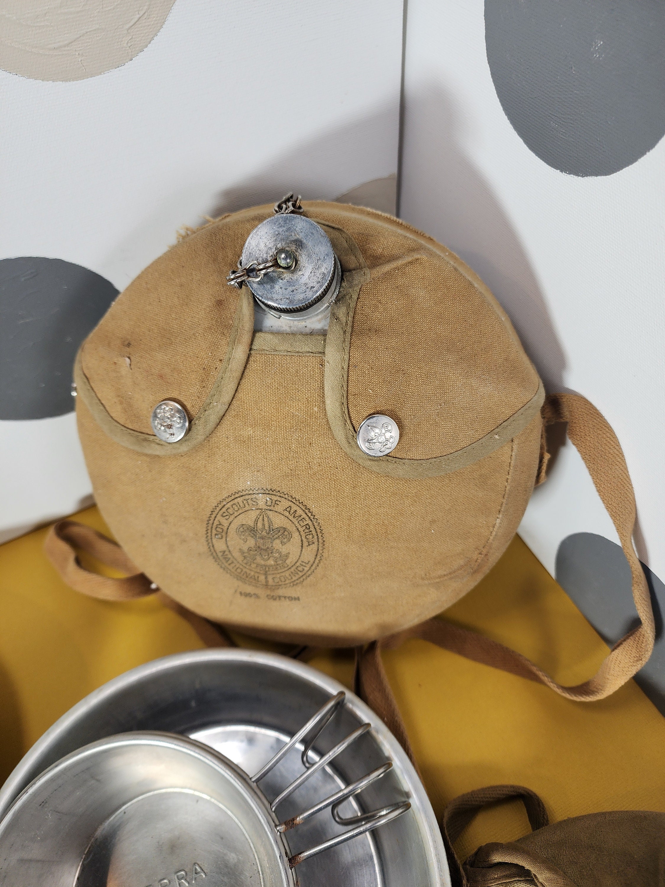 Lot of Vintage Boy Scout Camping Gear Etsy