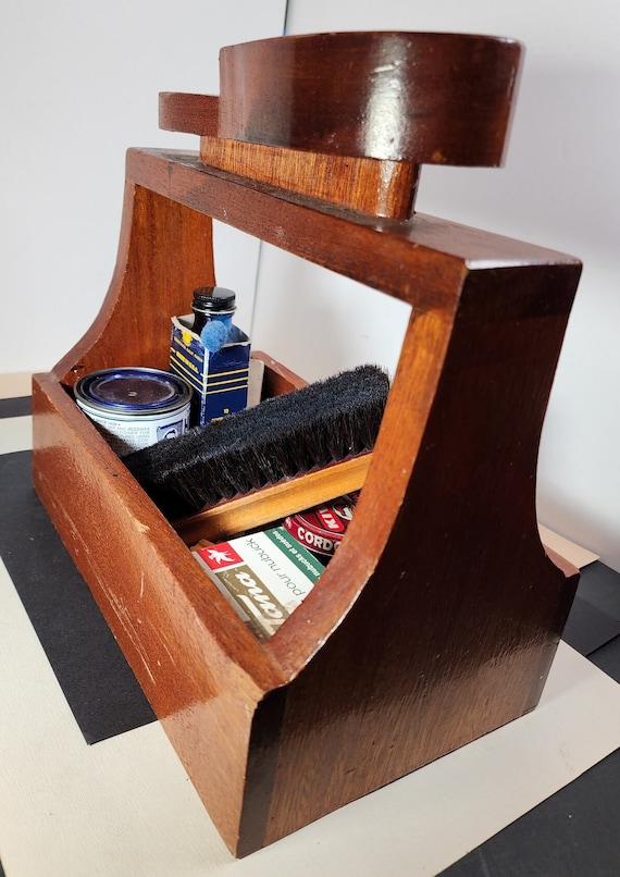 Vintage Shoe Shine Caddie