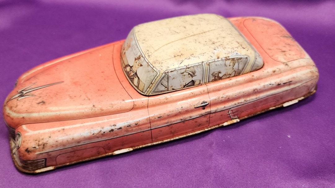Vintage Marx Tin Toy Car Etsy