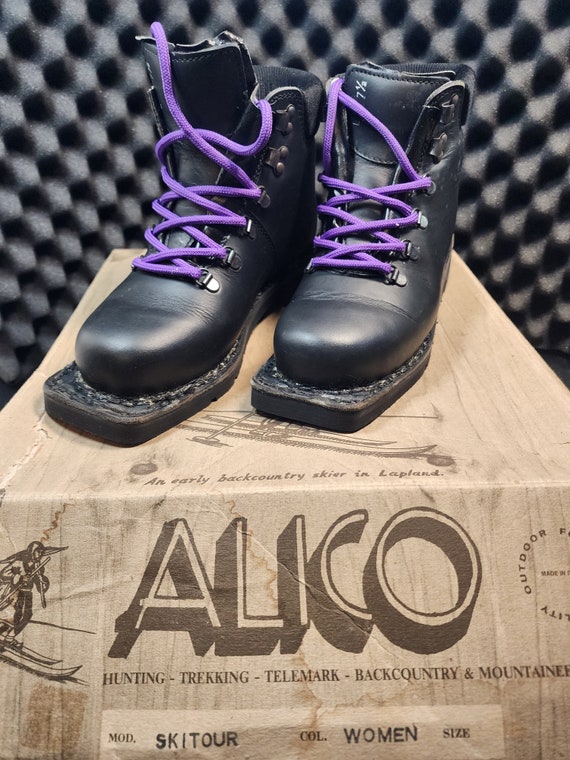 Vintage Alico Trecking Cross Country Boots