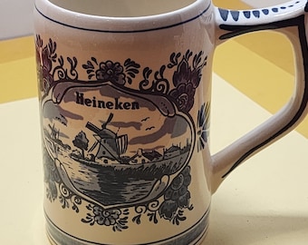 Vintage Delft Heineken Mug