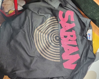 Vintage Sabian Cymbals Hockey Jersey