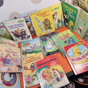 lot of 23 vintage little golden books