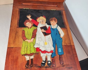 Charming hand Painted Child's Desk