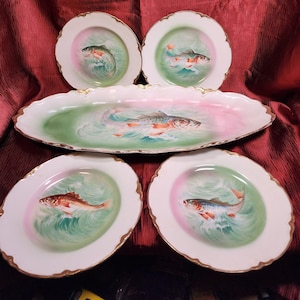 Outrageously Beautiful Sterling China - Fish Theme