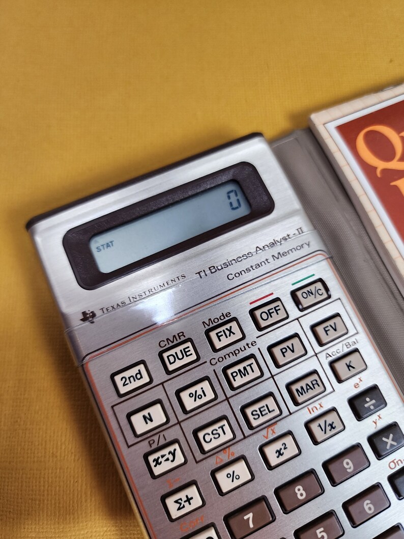 Texas Instruments Business Calculator - Etsy