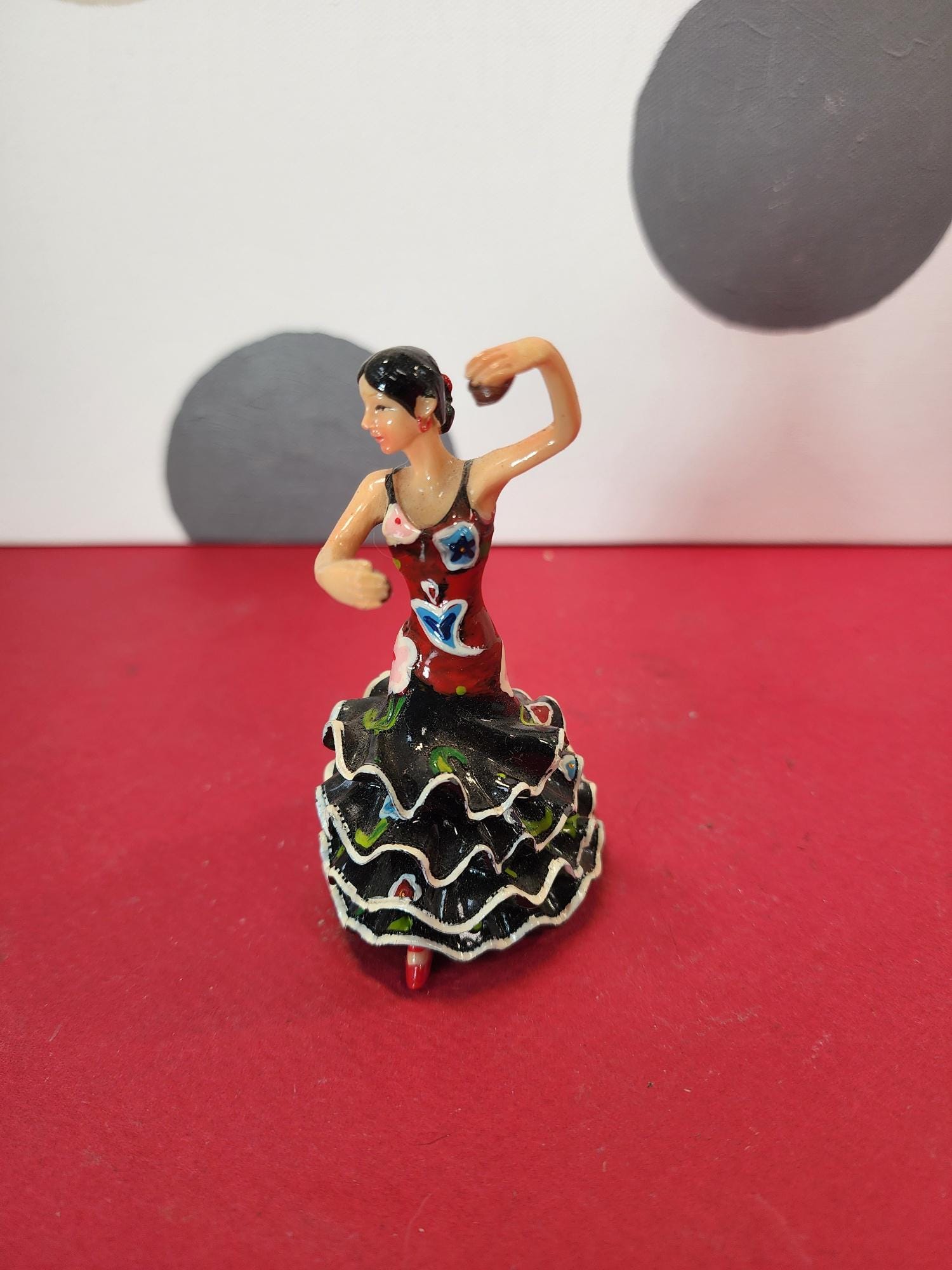 sale☆ニューヨーク画家　フラメンコ Flamenco Dancer Figurine - Etsy