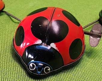 Ladybug Tin Toy