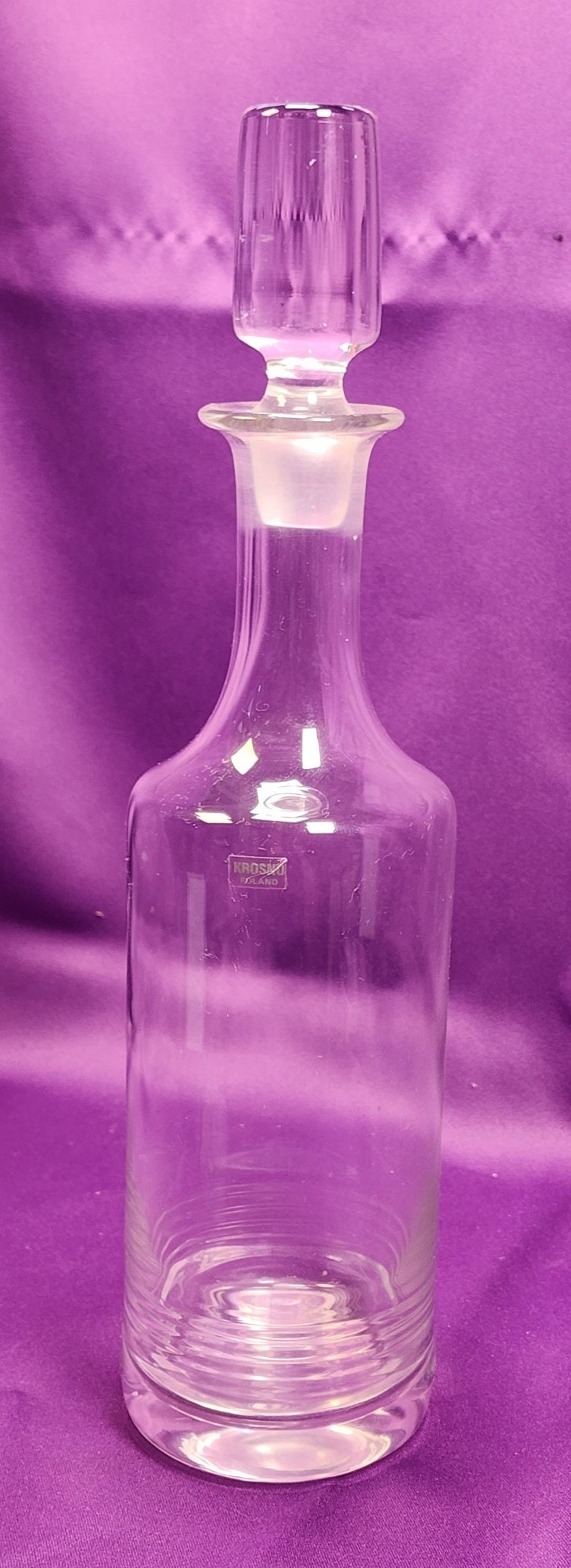 Vintage Crystal Decanter Etsy