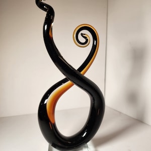 Sumptuous Murano Abstract Glass Sculpture