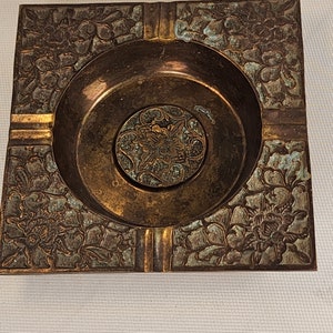 Vintage Gatco Brass Ashtray