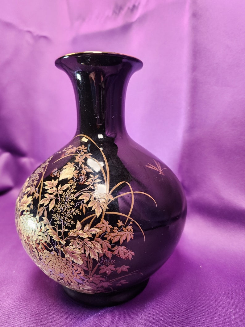 Vintage Toyo Japanese Vase Etsy