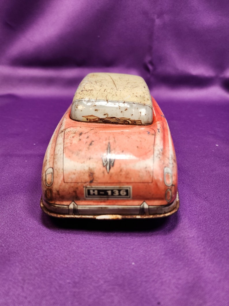 Vintage Marx Tin Toy Car Etsy