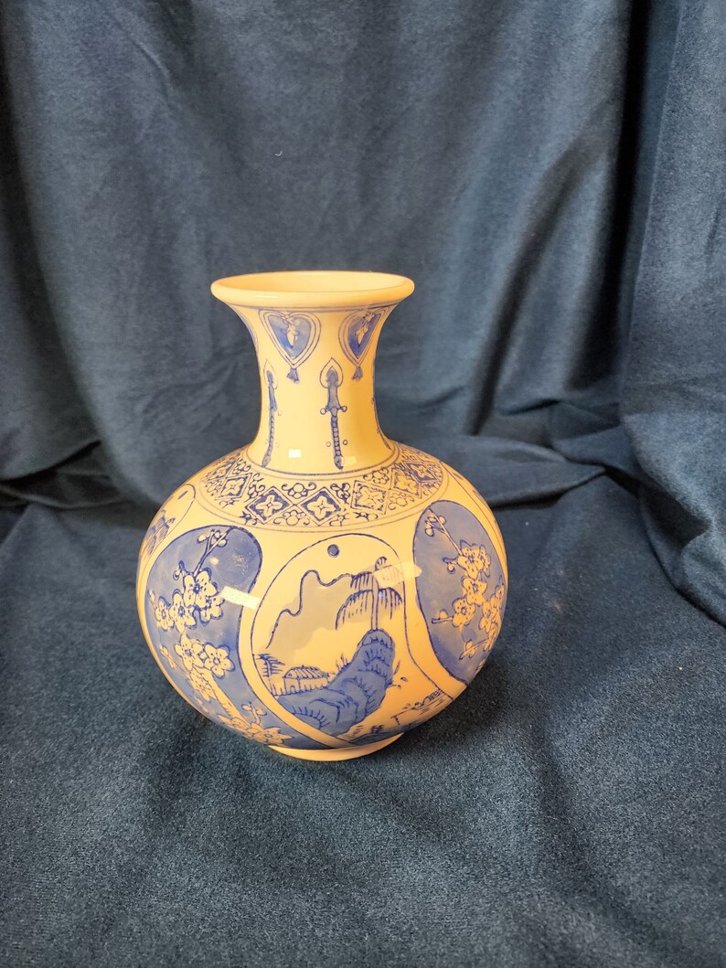 Vintage Chinese Vase Etsy