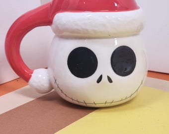 Cool Jack Skellington Christmas Mug