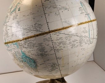 Vintage Crams Imperial World globe