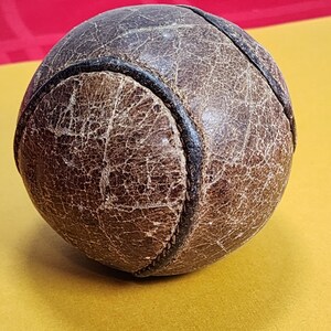 Antique Letaher softball . . . probably 20s?