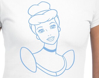 Cinderella Digital Files - Design Files - Cricut - SVG - Silhouette Cameo - PNG - EpS - PDF - DxF
