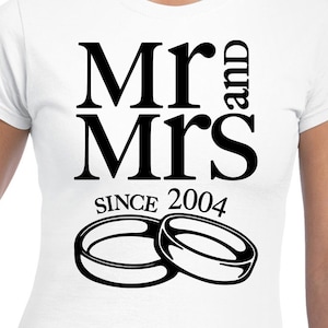 Pan i Pani Od 2004 r. Pliki cyfrowe - Pliki projektowe - Cricut - SVG - Silhouette Cameo - PNG - EpS - PDF - DxF