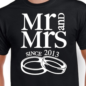 Mr. And Mrs. Since 2013 Digital Files - Design Files - Cricut - SVG - Silhouette Cameo - PNG - EpS - PDF - DxF
