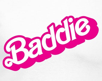 Baddie Digital Files - Design Files - Cricut - SVG - Silhouette Cameo - PNG - EpS - PDF - DxF