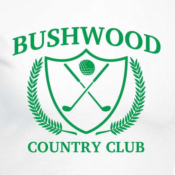 Fichiers numériques Bushwood Country Club - Fichiers de conception - Cricut - SVG - Silhouette Cameo - PNG - EpS - PDF - DxF