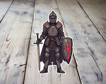 Knight Vinyl Sticker | Various Sizes