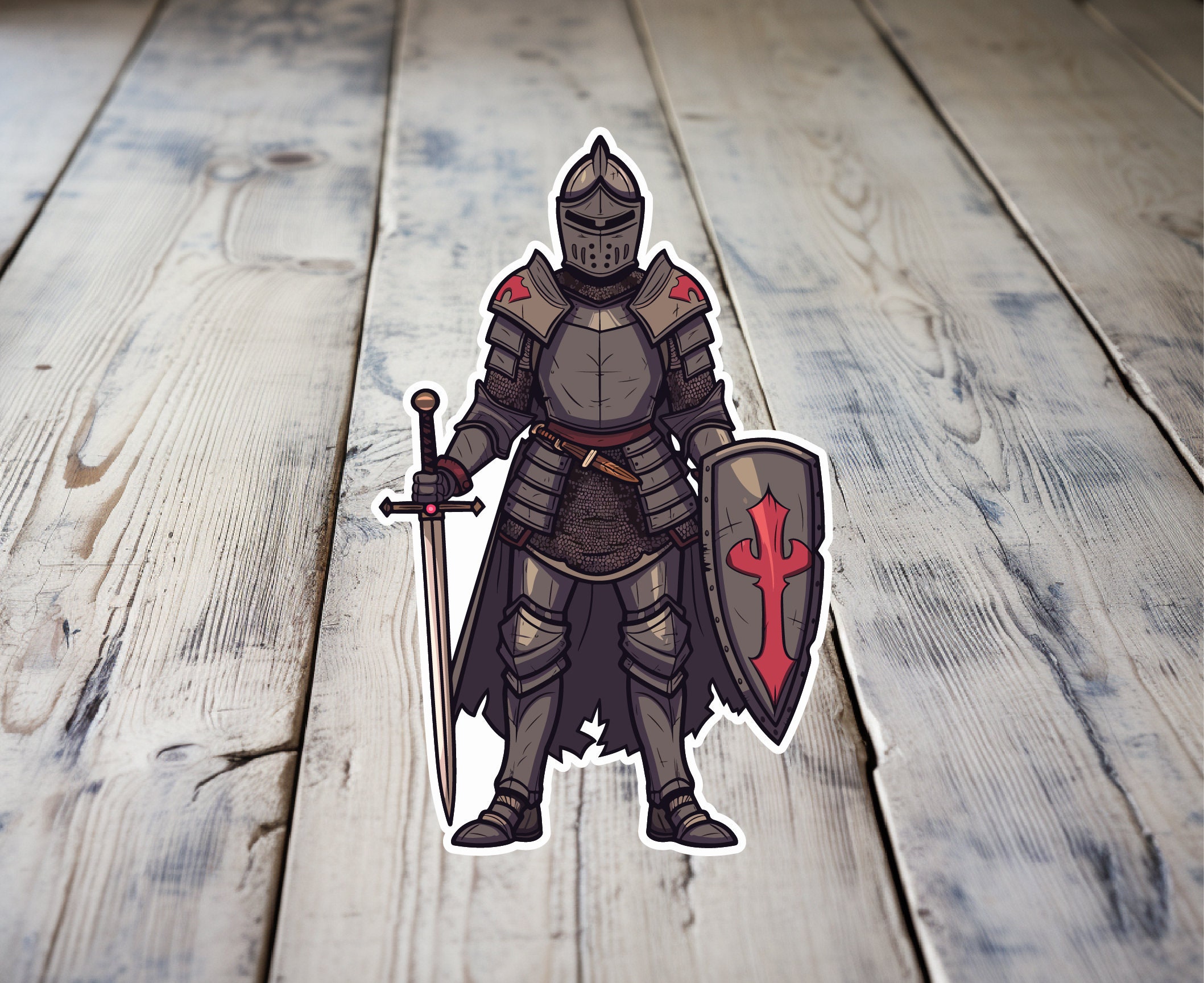 Knight Lable Knight Vinyl Sticker | Various Sizes - Etsy
